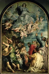 De Hemelvaart van de Maagd Altaarstuk